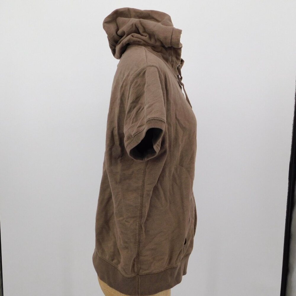 Lot Of 2 Sonoma Womens Hooded Short Sleeve Sweatshirt And Cardigan Sweater XL - Picture 12 of 16